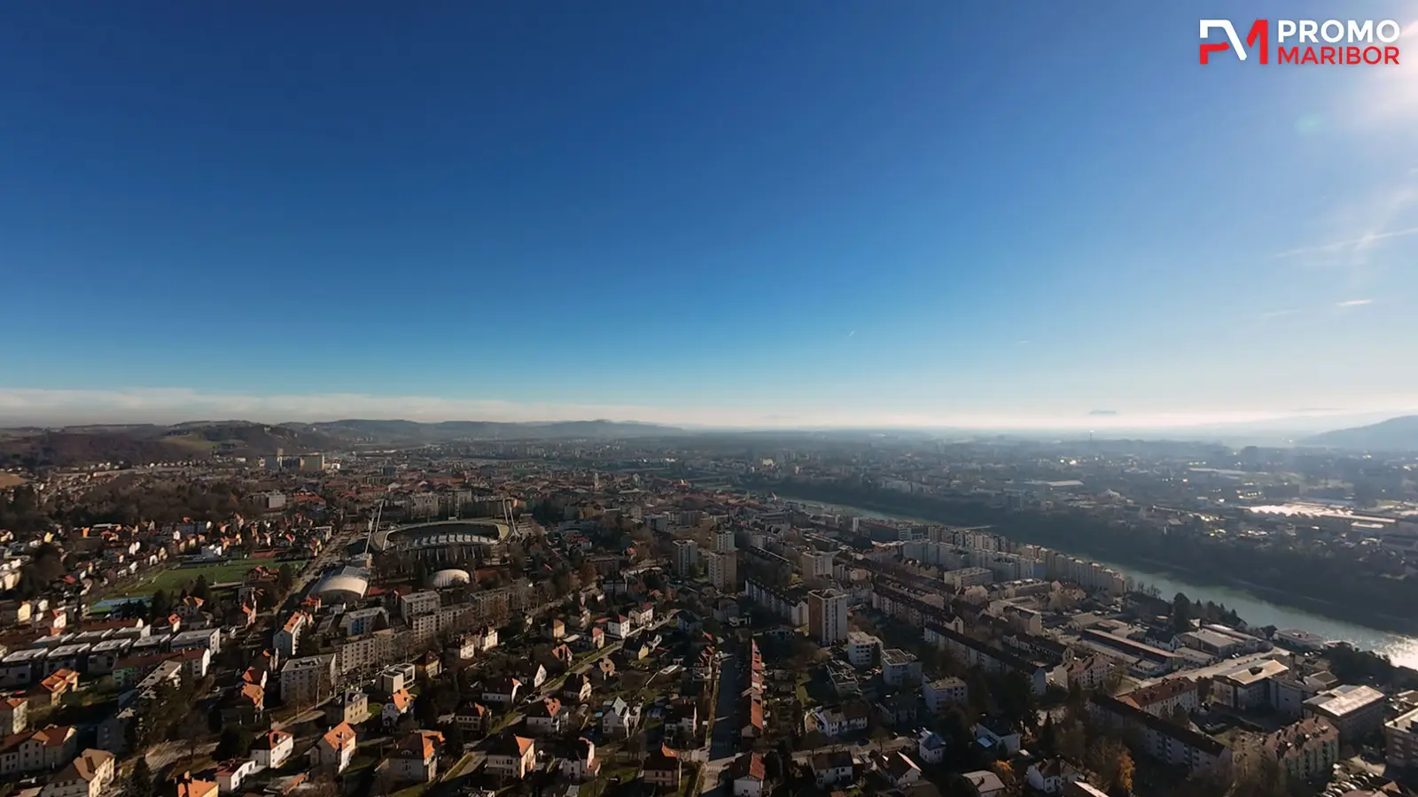 Občina Maribor panorama mesta